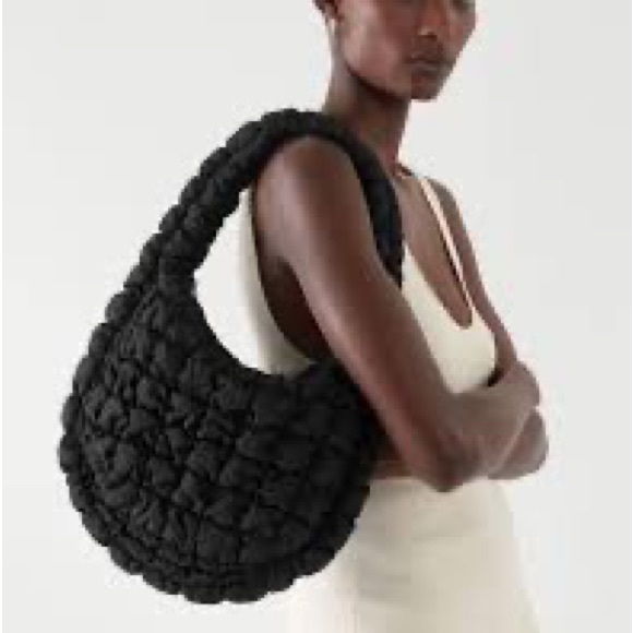 COS quilted mini bag (BLACK) - Picture 2 of 9